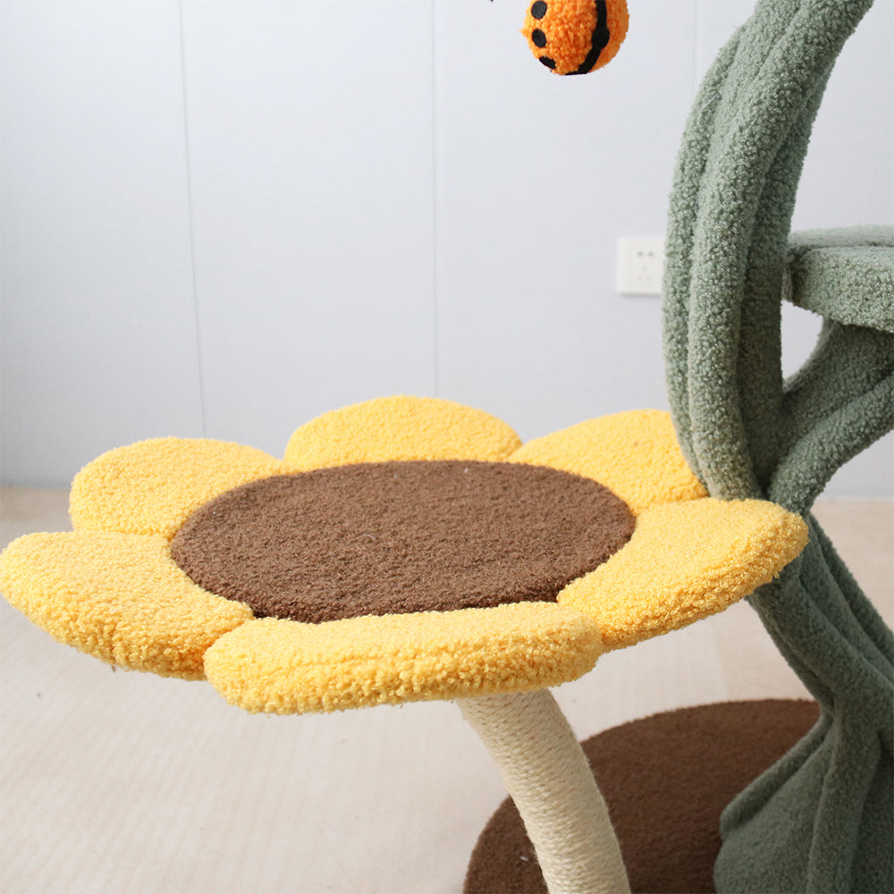 CMISSTREE 5-Level Sunflower Cat Tree