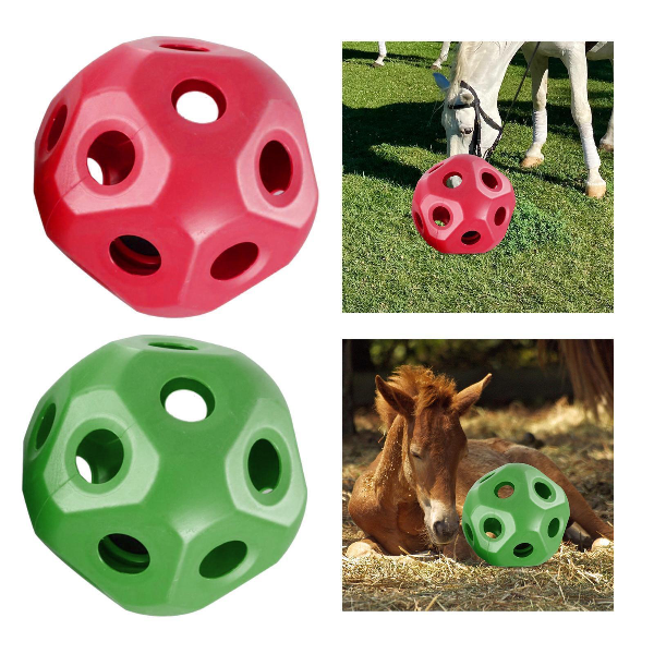 Carrot Feeder Toy: Engaging Horse Treat Ball for Stable and Paddock