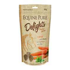 EQUINE PURE DELIGHTS CARROT MINT TURMERIC & CHIA