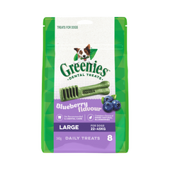 Greenies Blueberry Flavour Large Dog Dental Treats