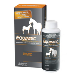 Equimec Triple Liquid: Comprehensive 3-in-1 Worming Solution for Horses