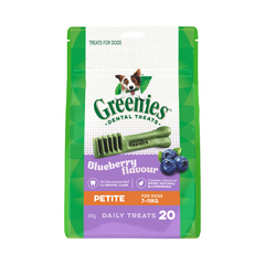 Greenies Blueberry Flavour Petite Dog Dental Treats