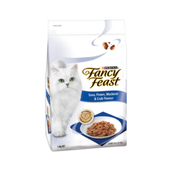 FANCY FEAST TUNA PRWN MCKRL CRAB 1.4KG