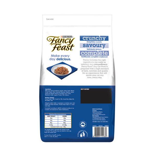 FANCY FEAST TUNA PRWN MCKRL CRAB 1.4KG