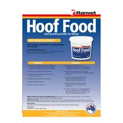 Ranvet Hoof Food:Hoof Care Supplement for Horses