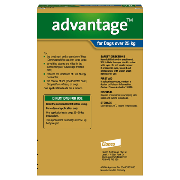 Advantage Extra Large Dog Flea Treatment