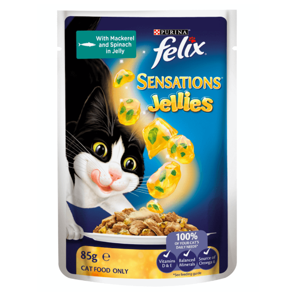 FELIX SENSATIONS FISHY SELECTIONS 12X85G