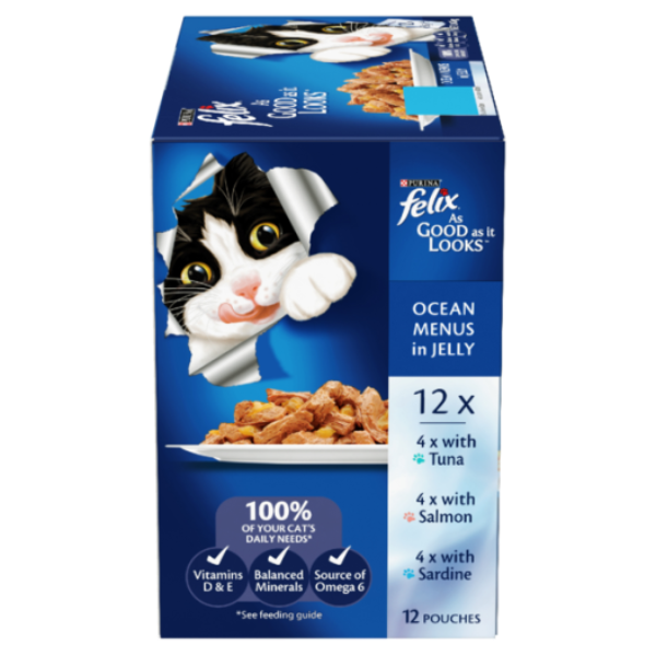 FELIX AGAIL GIJ OCEAN MENU 12X85G