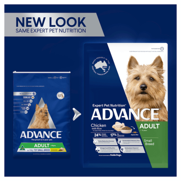 ADVANCE Small Adult Dry Dog Food Chicken With Rice