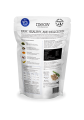 Meow Freeze Dried Cat Food Beef & Hoki 280gm