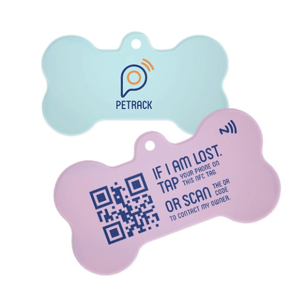 PETRACK Smart Pet Tag Pink