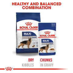 Royal Canin Maxi Adult Wet Dog Food Pouches