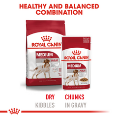 Royal Canin Medium Adult Wet Dog Food Pouches