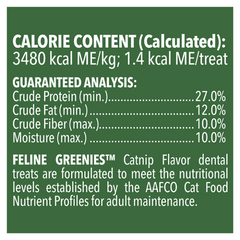 GREENIES Cat Treats Dental Catnip Flavour