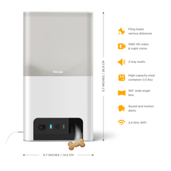 PETCUBE Bites 2 Lite Pet Camera And Treat Dispenser