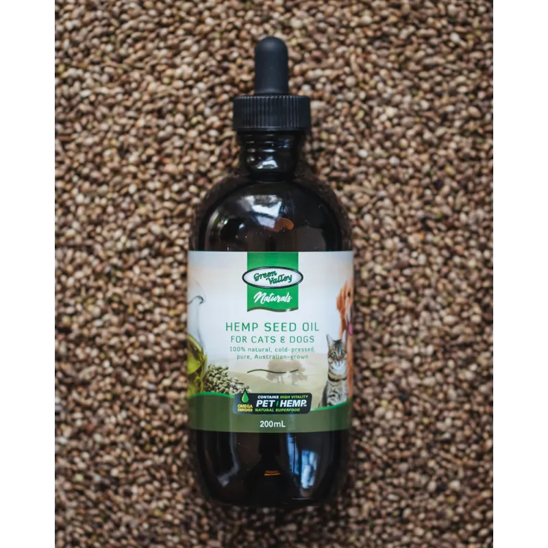 GREEN VALLEY NATURALS HEMP OIL CAT AND DOG