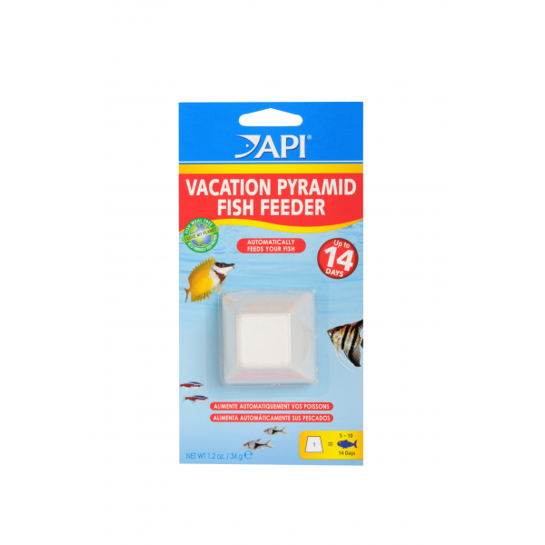 API Vacation Pyramid Fish Feeder Up to 14 Days