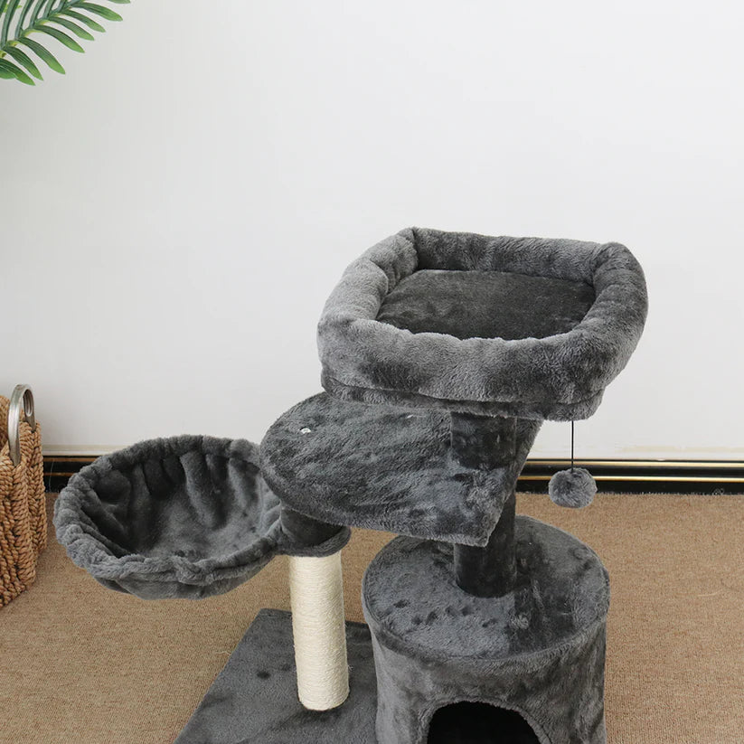 CATIO Chipboard Flannel Cat Scratching Tower (3 Style)