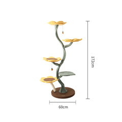 CMISSTREE 5-Level Sunflower Cat Tree