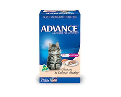 Advance Cat Kitten Chicken & Salmon 85g 7-Pack