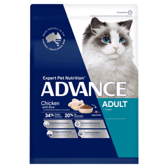 Advance Cat Dry Adult Chicken & Rice (2 Weight)