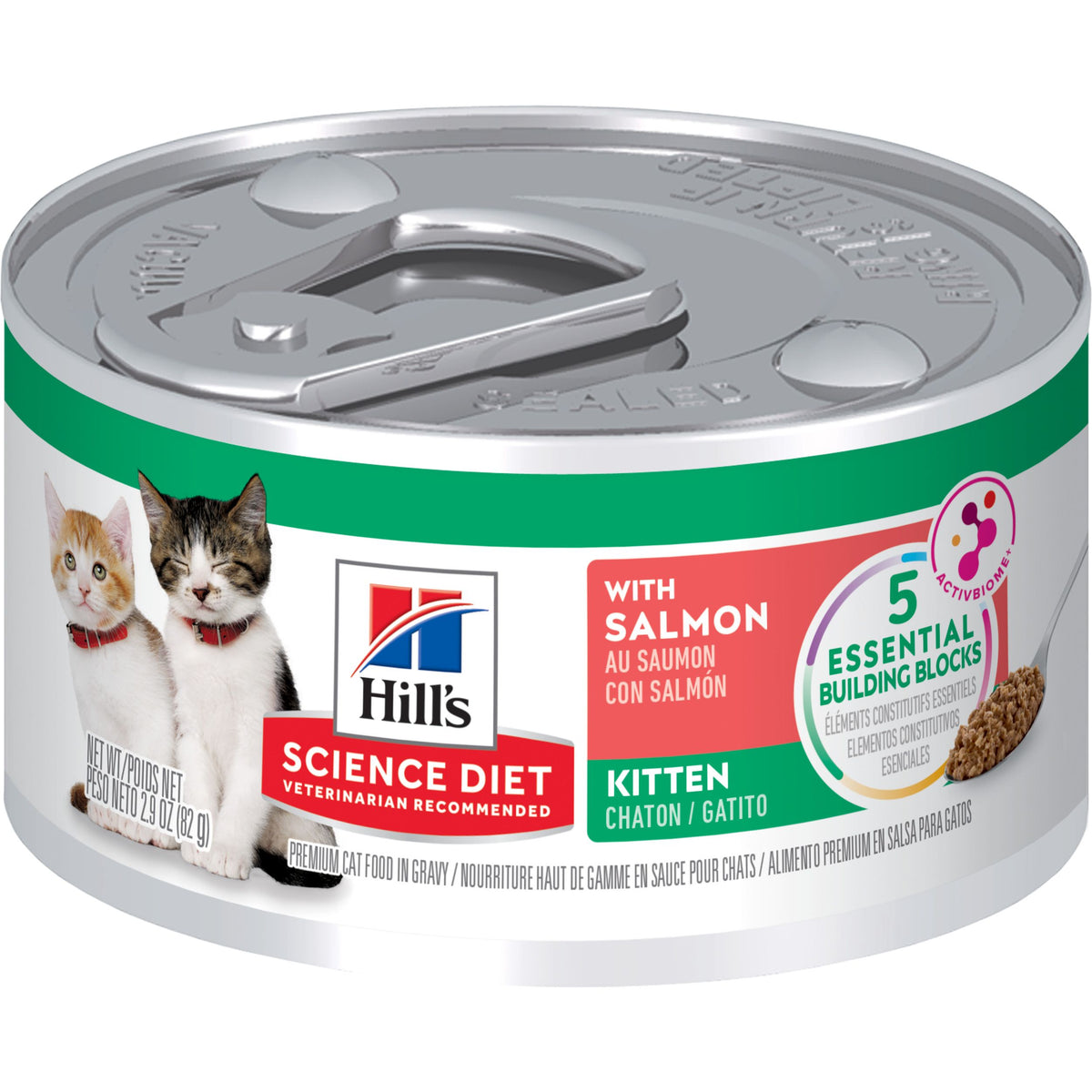 Hills Kitten Savory Salmon 85g 24pk