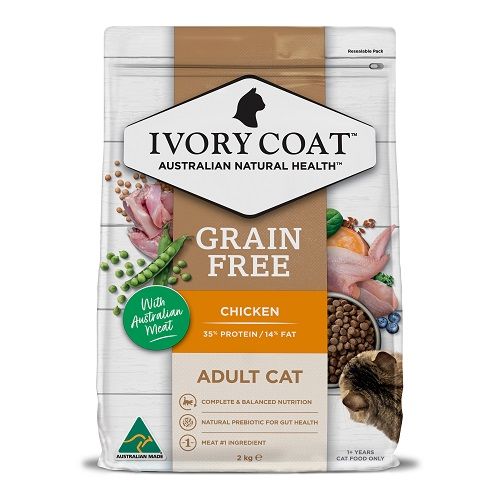 Ivory Coat GF Chicken & Coconut Oil Cat Food (2 Weights)