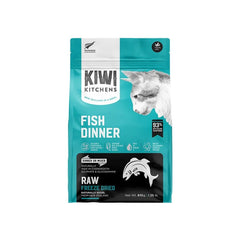 Kiwi Kitchens Freeze-Dried Fish Cat Dinner (3 Weights)