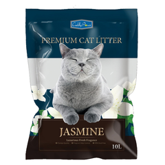 Cuddly Paws Bentonite Premium Cat Litter Jasmine 10ltr