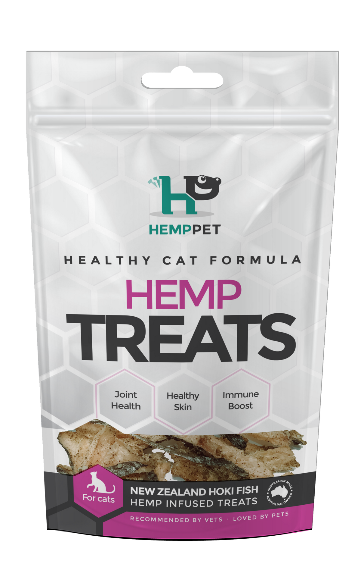 Hemp Pet Skin & Coat Support For Cats 70G