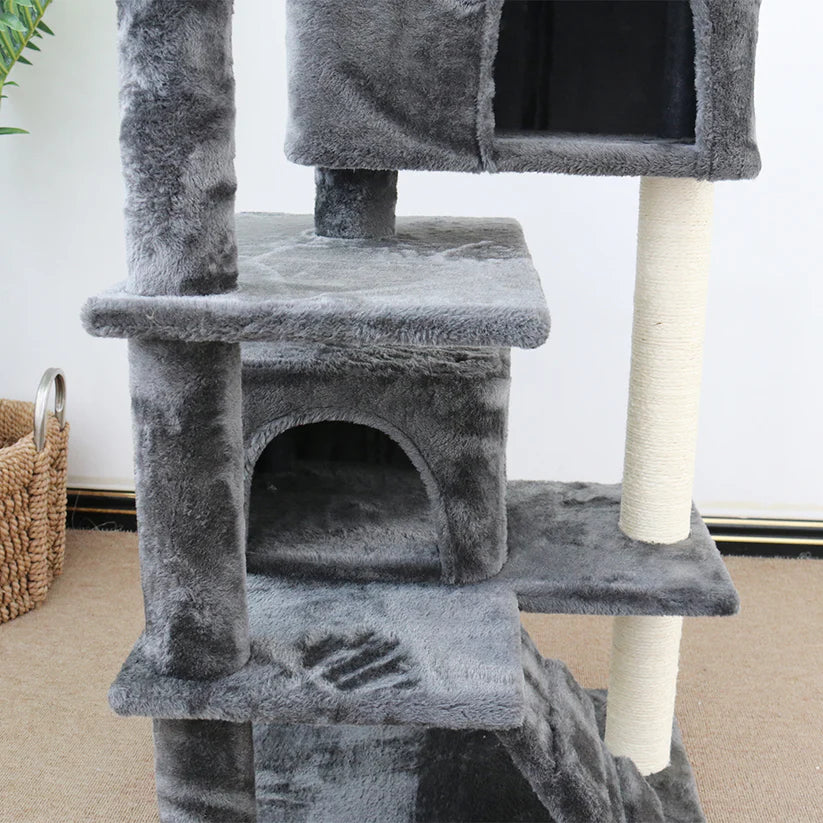 CATIO Chipboard Flannel Cat Scratching Tower (3 Style)