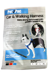 Dog Car Harness Set Xlarge Black