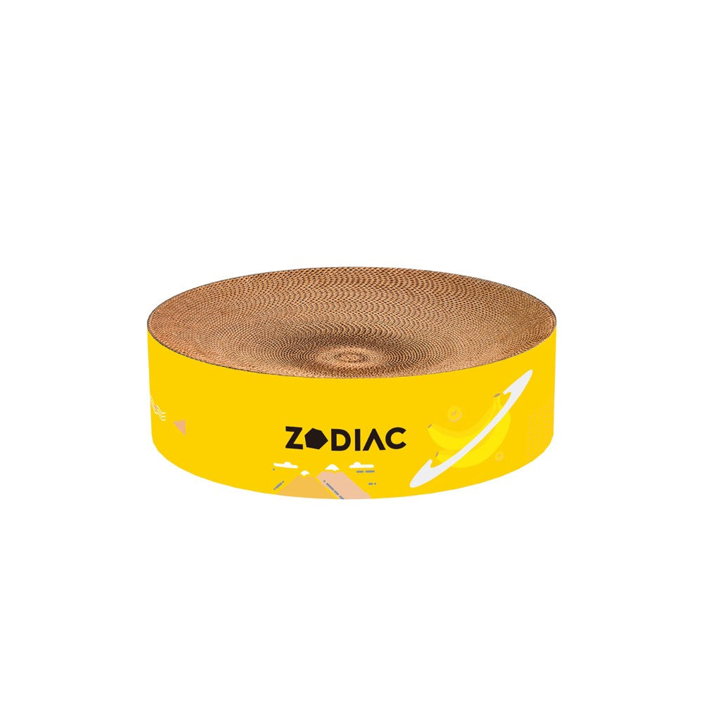 ZODIAC Round Cat Scratcher - 40 X 40 X 10CM (6 Colors)