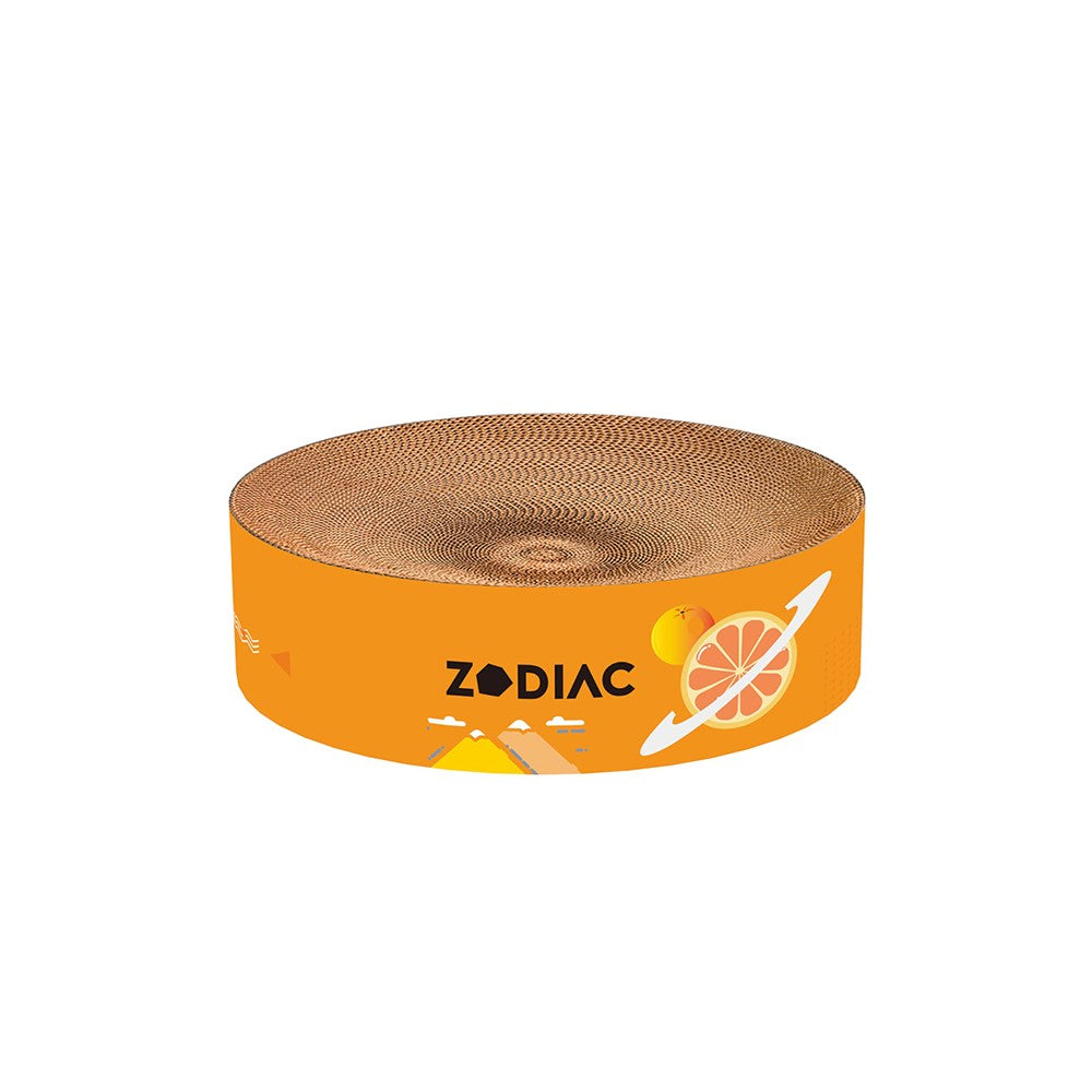 ZODIAC Round Cat Scratcher - 40 X 40 X 10CM (6 Colors)