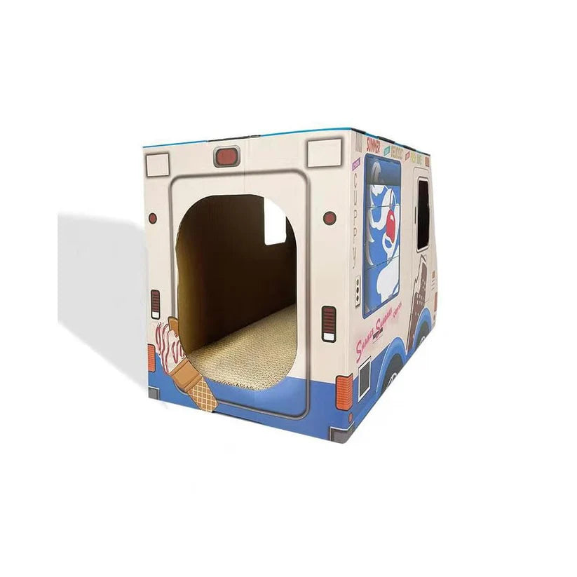 ZODIAC Cat Scratcher-Ice Cream Van