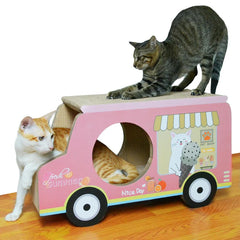 ZODIAC Cat Scratcher-Ice Cream Van