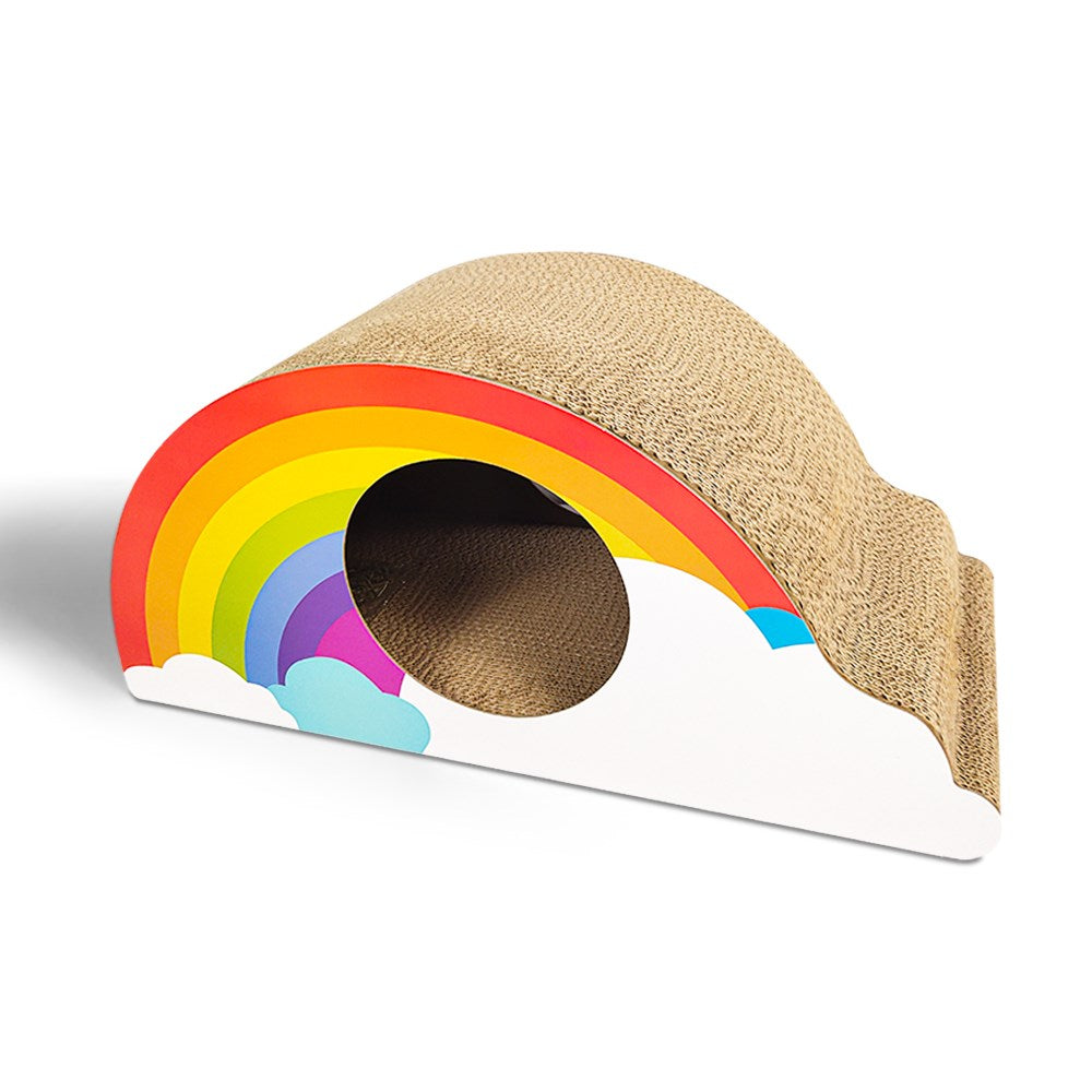 ZODIAC Rainbow Cat Scratcher （57 X 27 X 29Cm）