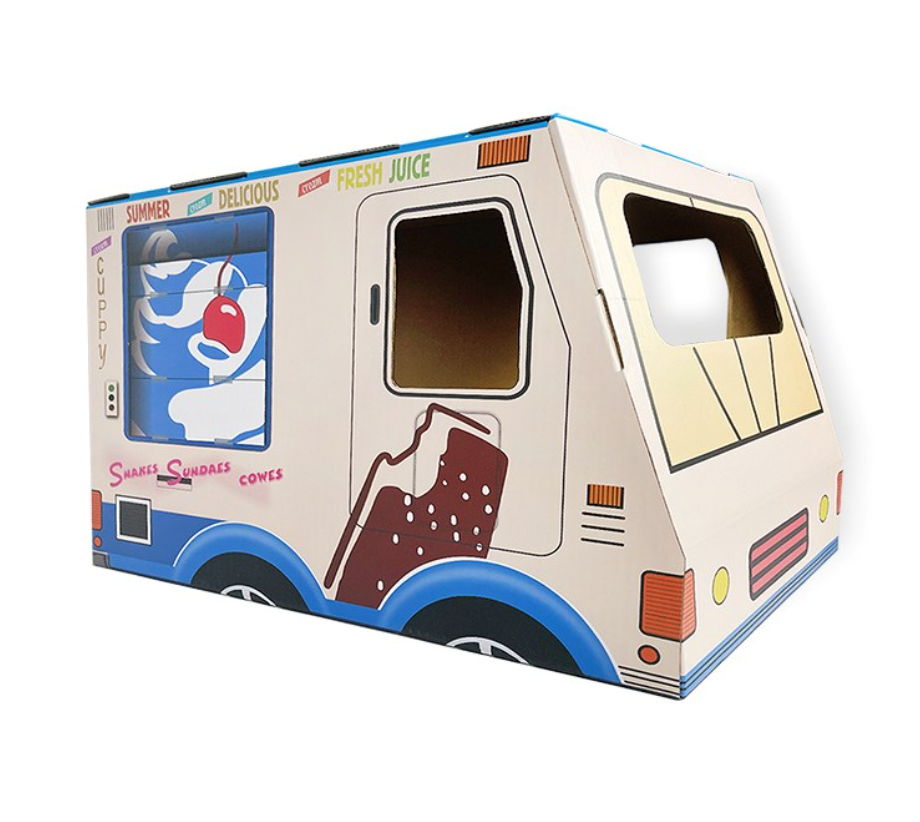 ZODIAC Cat Scratcher-Ice Cream Van