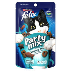 Felix Party Mix Seafood 60g 8 - Pack - Furbabies Online