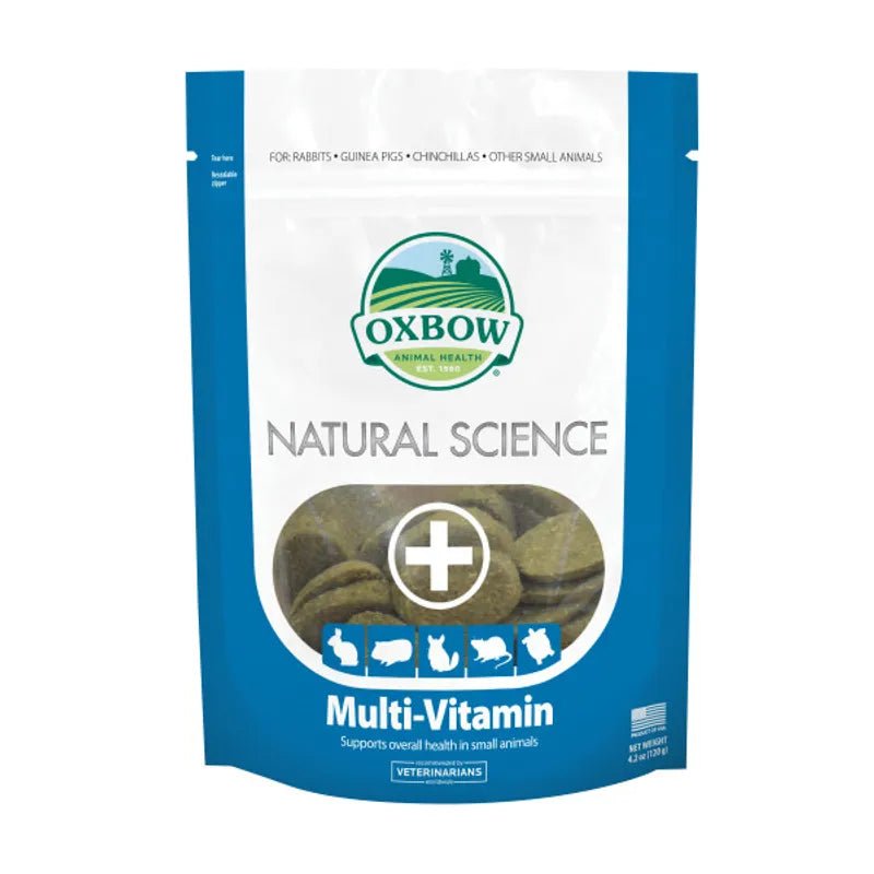 OXBOW NATURAL SCIENCE MULTIVITAMIN SUPPLEMENT 120G - Furbabies Online