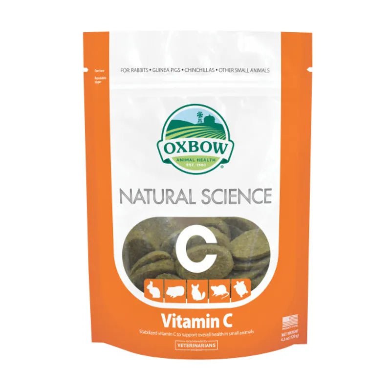 OXBOW NATURAL SCIENCE VITAMIN C 120G - Furbabies Online