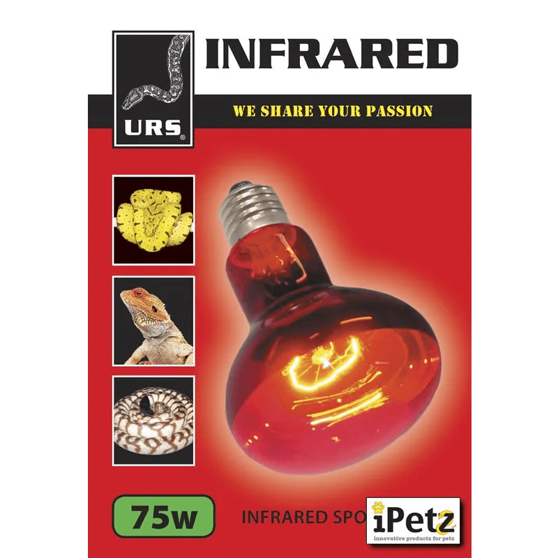 URS INFRARED SPOT LAMP 75W - Furbabies Online