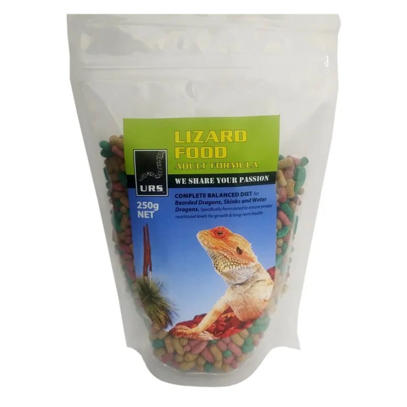 URS LIZARD FOOD ADULT 250GM - Furbabies Online