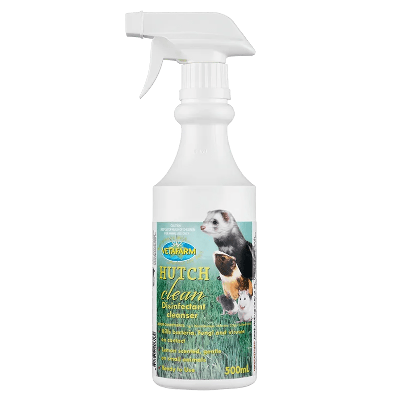 VETAFARM HUTCH CLEAN READY TO USE 500ML - Furbabies Online