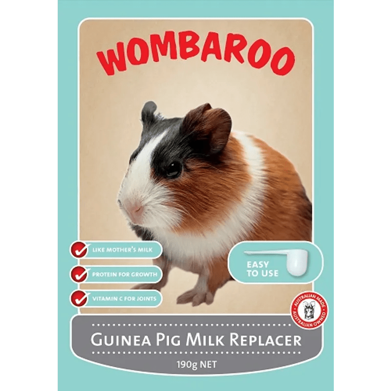 WOMBAROO GUINEA PIG MILK 190G - Furbabies Online